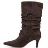 MARCO TOZZI WOMENS ANKLE BOOT - MOCCA