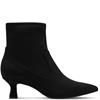 MARCO TOZZI WOMENS ZIP ANKLE BOOT - BLACK SUEDE