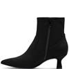 MARCO TOZZI WOMENS ZIP ANKLE BOOT - BLACK SUEDE