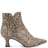 MARCO TOZZI WOMENS ANIMAL PRINT BOOT - DUNE SNAKE