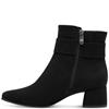 MARCO TOZZI WOMENS ZIP ANKLE BOOT - BLACK