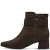 MARCO TOZZI WOMENS ZIP ANKLE BOOT - MOCCA