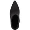 MARCO TOZZI WOMENS ZIP ANKLE BOOT - BLACK