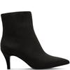 MARCO TOZZI WOMENS ZIP ANKLE BOOT - BLACK