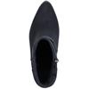 MARCO TOZZI WOMENS ZIP ANKLE BOOT - DARK NAVY