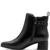 MARCO TOZZI WOMENS ZIP ANKLE BOOT - BLACK