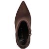 MARCO TOZZI WOMENS ZIP ANKLE BOOT - MOCCA