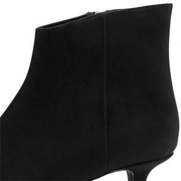 MARCO TOZZI WOMENS ZIP ANKLE BOOT - BLACK