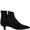 MARCO TOZZI WOMENS ZIP ANKLE BOOT - BLACK