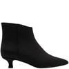 MARCO TOZZI WOMENS ZIP ANKLE BOOT - BLACK