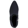 MARCO TOZZI WOMENS ZIP ANKLE BOOT - NAVY SUEDE