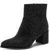 MARCO TOZZI WOMENS ANKLE BOOT - BLACK