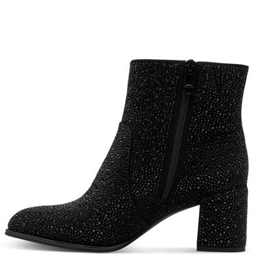 MARCO TOZZI WOMENS ANKLE BOOT - BLACK