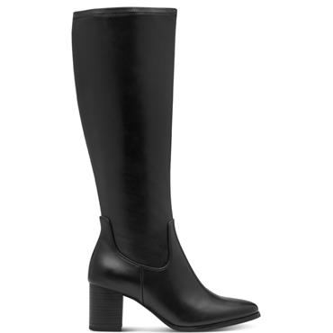 MARCO TOZZI WOMENS HIGH LEG BOOT - BLACK