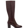 MARCO TOZZI WOMENS HIGH LEG BOOT - CAFE