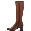 MARCO TOZZI WOMENS HIGH LEG BOOT - COGNAC