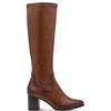 MARCO TOZZI WOMENS HIGH LEG BOOT - COGNAC