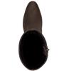MARCO TOZZI WOMENS ZIP HIGH LEG BOOT - MOCCA
