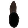 MARCO TOZZI WOMENS ZIP HIGH LEG BOOT - MOCCA SUEDE