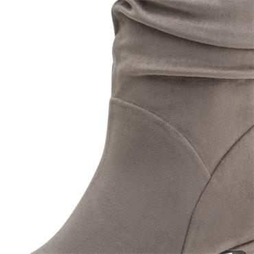 MARCO TOZZI WOMENS HIGH LEG BOOT - ASH GREY