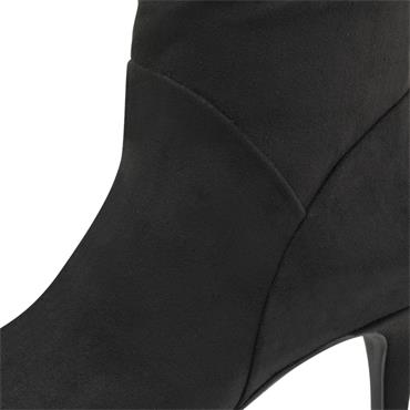 MARCO TOZZI WOMENS HIGH LEG BOOT - BLACK