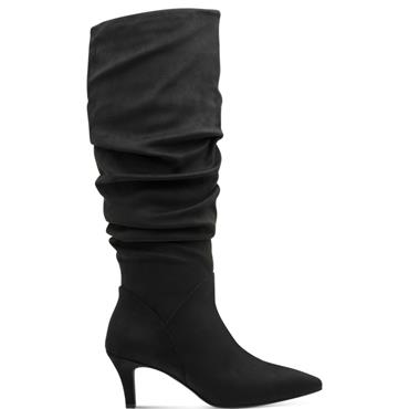 MARCO TOZZI WOMENS HIGH LEG BOOT - BLACK