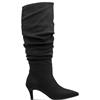 MARCO TOZZI WOMENS HIGH LEG BOOT - BLACK