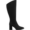 MARCO TOZZI WOMENS HIGH LEG BOOT - BLACK