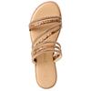 MARCO TOZZI WOMENS FLAT SANDAL - BRONZE