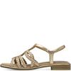 MARCO TOZZI WOMENS FLATS - GOLD