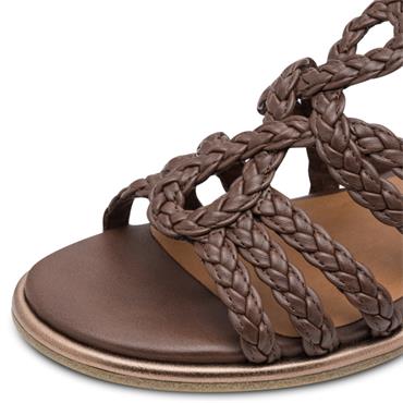 MARCO TOZZI WOMENS FLATS - MOCCA