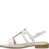 MARCO TOZZI WOMENS FLAT SANDAL - WHITE MULTI
