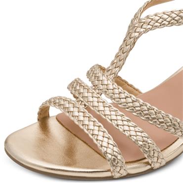 MARCO TOZZI WOMENS LOW HEEL - GOLD