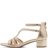 MARCO TOZZI WOMENS LOW HEEL - GOLD