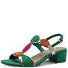 MARCO TOZZI WOMENS ANKLE STRAP SANDAL - GREEN
