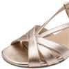 MARCO TOZZI WOMENS LOW HEEL - PLATINUM
