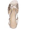 MARCO TOZZI WOMENS LOW HEEL - PLATINUM