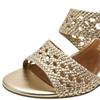 MARCO TOZZI WOMENS MID HEEL - GOLD