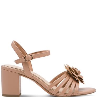 MARCO TOZZI WOMENS MID HEEL - CAPPUCCINO