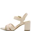 MARCO TOZZI WOMENS MID HEEL - CREAM MULTI