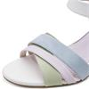 MARCO TOZZI WOMENS MID HEEL - WHITE MULTI