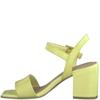 MARCO TOZZI WOMENS ANKLE STRAP SANDAL - YELLOW