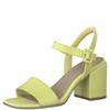 MARCO TOZZI WOMENS ANKLE STRAP SANDAL - YELLOW