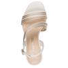 MARCO TOZZI WOMENS MID HEEL - CREAM MULTI
