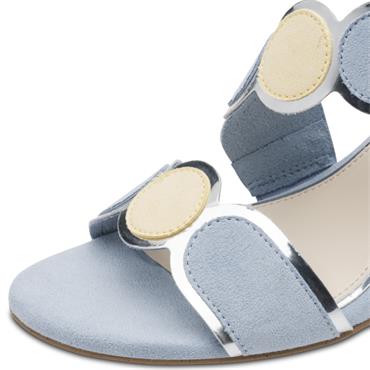 MARCO TOZZI WOMENS MID HEEL - LIGHT BLUE