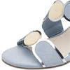 MARCO TOZZI WOMENS MID HEEL - LIGHT BLUE