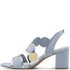 MARCO TOZZI WOMENS MID HEEL - LIGHT BLUE