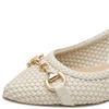 MARCO TOZZI WOMENS FLATS - CREAM