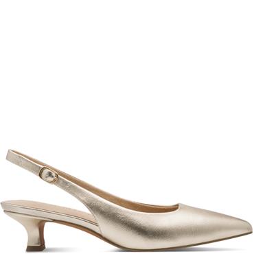 MARCO TOZZI WOMENS FLATS - GOLD