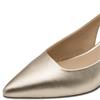 MARCO TOZZI WOMENS FLATS - GOLD